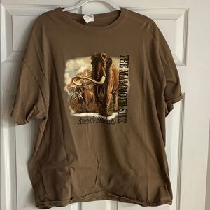 Gildan Brown Mammoth Graphic Tee